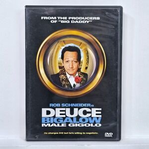 Deuce Bigalow Male Gigolo DVD Rob Schneider Comedy Special Edition R Rated